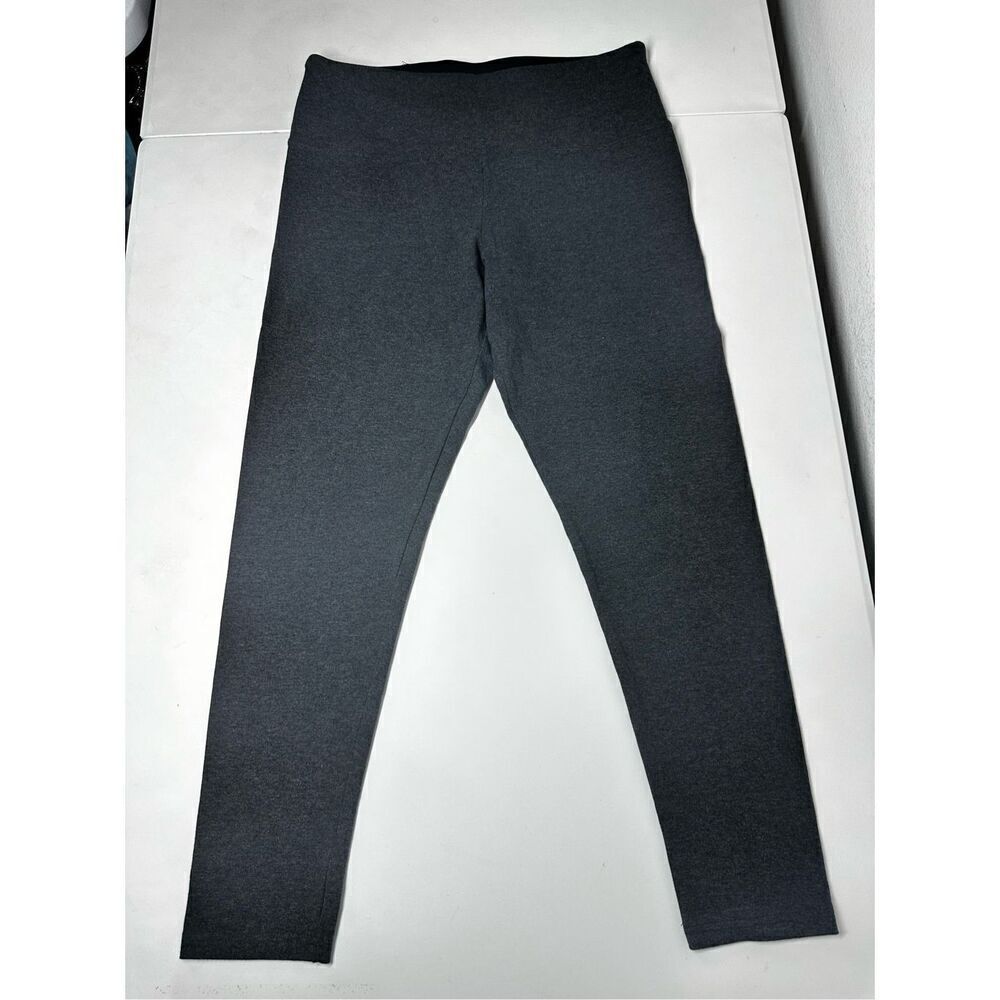 Style & Co Women’s Cotton Blend Gray Leggings Size L